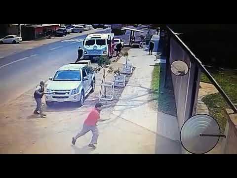 Asalto a camión blindado en Capiatá.