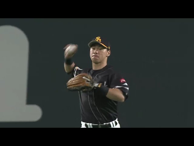【5回裏】ホークス・長谷川 好守で和田をもり立てる!! 2016/8/19 F-H