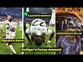 Rudiger's Funny Moment and Chaos after the Real Madrid Vs Bayern match 😂
