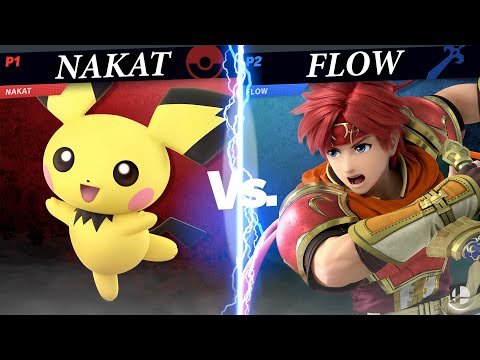 Nakat (Pichu) vs Flow (Roy) Losers Semifinals - Ultimate Wanted France Smash Tournament