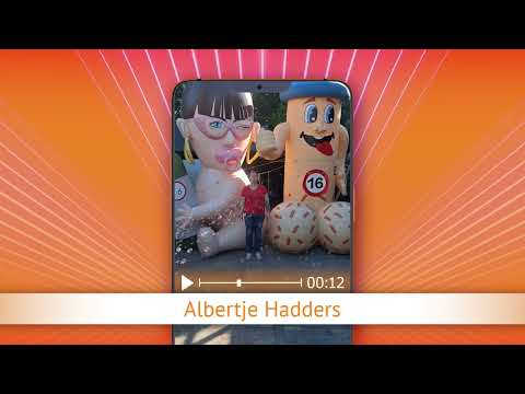 TV Oranje app videoboodschap - Albertje Hadders