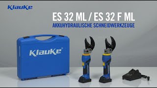 Kìm cắt cáp thủy lực Klauke ES 32 ML / ES 32 F ML
