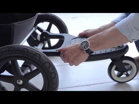 Bugaboo comfort wheeled Board plus Black Ratu kāpslis (pakāpiens)