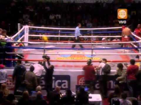 Maicelo vs. Rodríguez terminó en el tercer round en el Callao