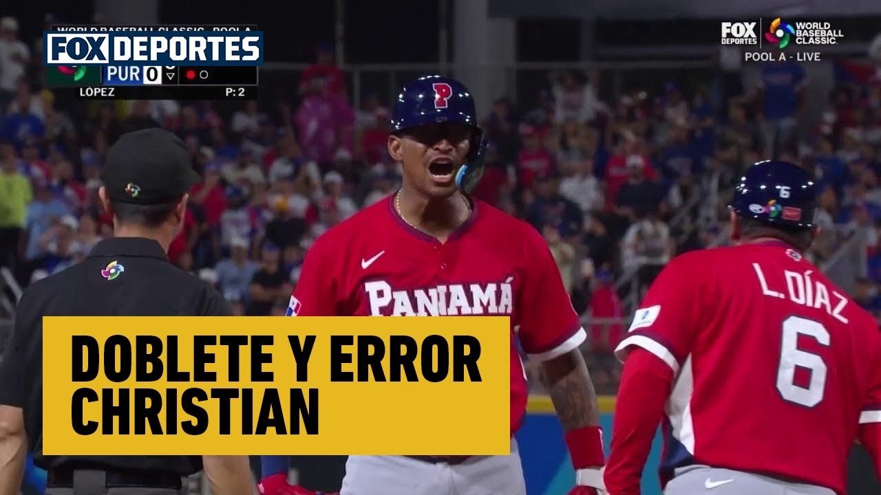 🇵🇦🙌 DOBLETE Y ERROR Christian Bethancourt | Panamá 1-0 Puerto Rico | WBC 2026