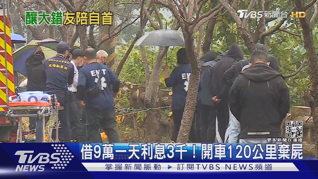 被高利貸逼急!借9萬利息一天要3千 開車120公里棄屍