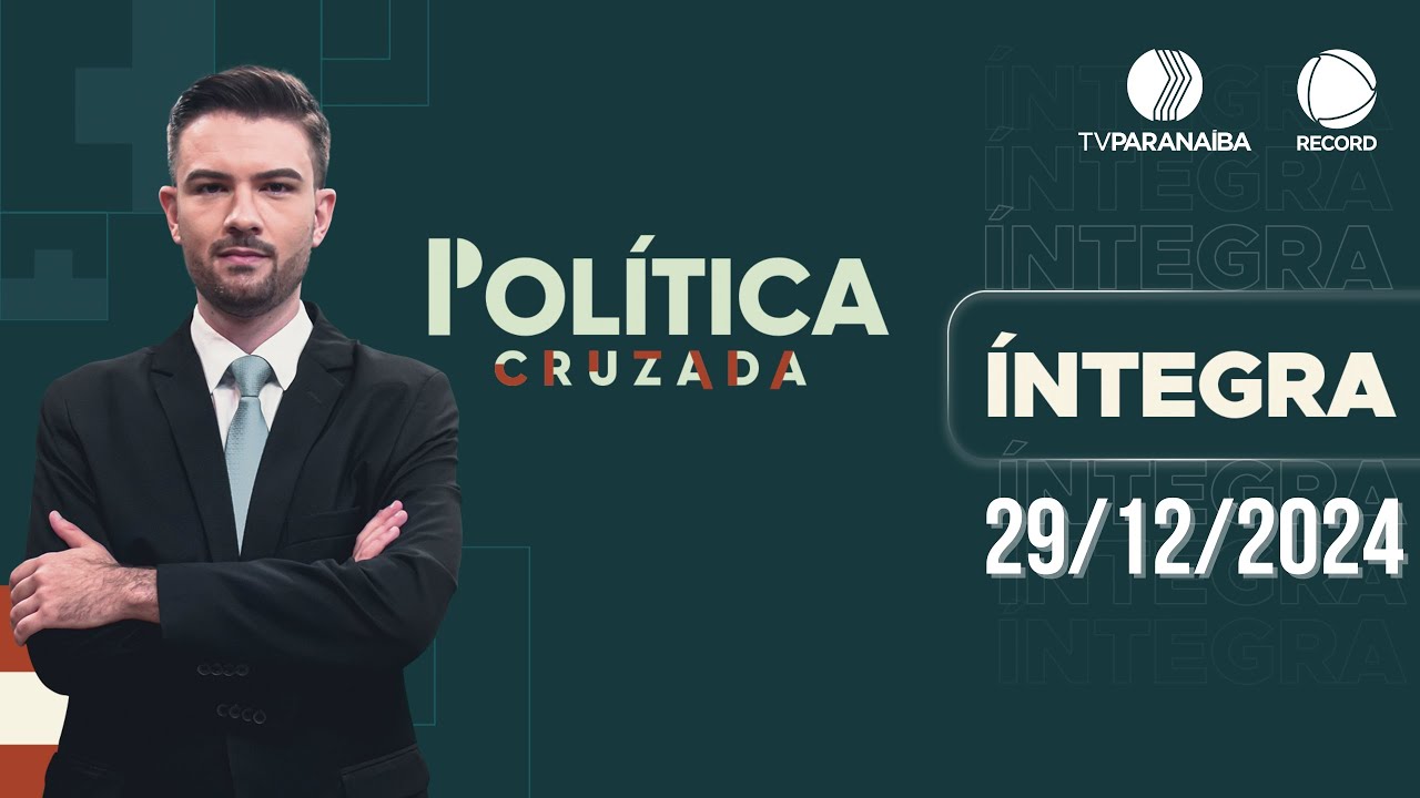 🔴 POLÍTICA CRUZADA | 29/12/2024 | TV PARANAÍBA AFILIADA RECORD