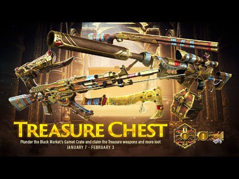 Crossfire West New Garnet  Treasure  box