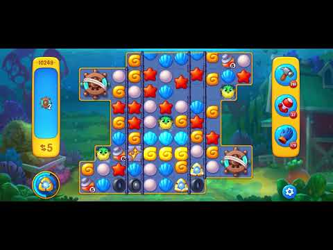 Fishdom level 10249 no boosters フィッシュダム ノーマル