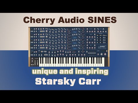 Cherry Audio Sines // Review and Walkthrough // East vs West, Analog vs Digital all in one synth!
