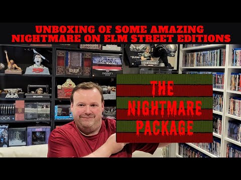 Unboxing Of Some Amazing Nightmare On Elm Street Editions. (The Nightmare Package)