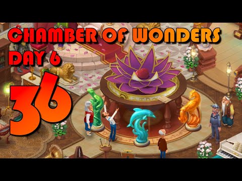 HOMESCAPES GAMEPLAY - THE LAKE HOUSE - DAY 36 - CHAMBER OF WONDERS DAY 6