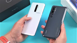 Xiaomi Mi Note 10 vs Realme X2 Pro Comparison