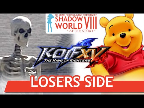Dok (Dinosaur/Clark/Shermie) vs DoubleBear (Luong/Yuri/Ralf) - KOFXV Losers Side - Shadow World 8
