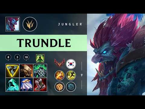 Trundle Jungle vs Rek'Sai - KR Grandmaster Patch 26.04