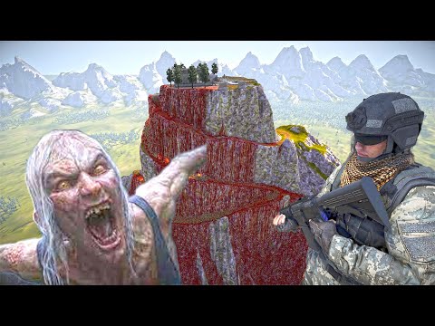 Zombies Attack on Mount Everest's Army Military Base | Ultimate Epic Battle Simulator 2 | UEBS 2