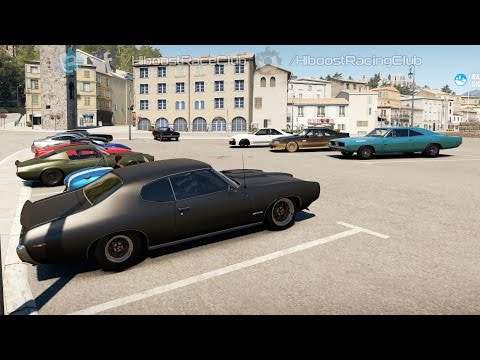 Forza Horizon 2 (XB1) | V8 Shootout | 600+HP '69 GTO Build, Cruise, 1/4 Mile Drags & More