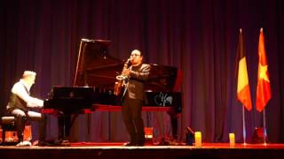 Tran Manh Tuan & Jef Neve Jamming Au Private by Charlie Parker at the Ho Chi Minh Opera House