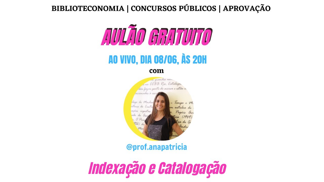 Aulão gratuito