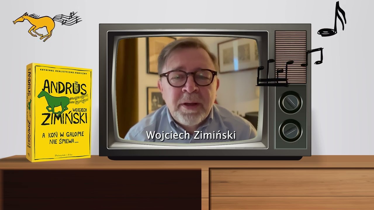 Wojciech Zimiński czyta kryminał -paniczny z wątkiem botanicznym A koń w galopie nie śpiewa
