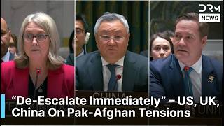 UNSC SESSION: US-UK-China Slam Taliban: “Disgusting Restrictions On Women’s Rights” | DRM News| AC1F