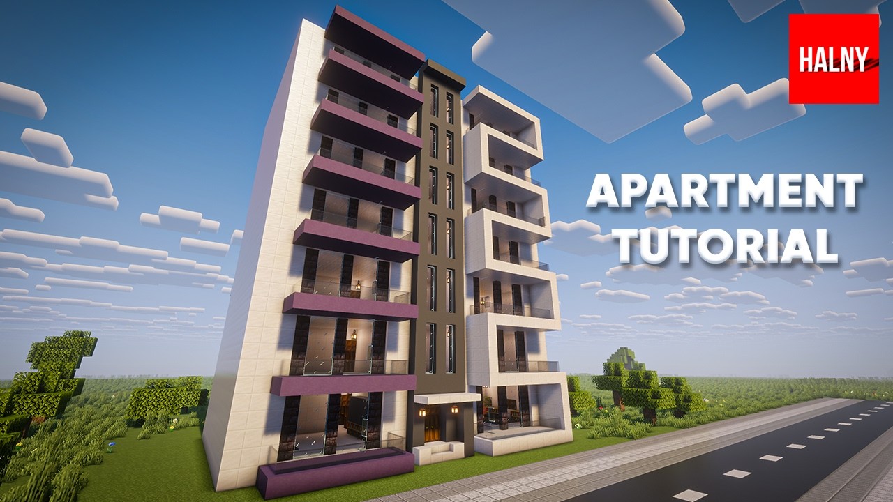 Minecraft apartment - Tutorial build 🏢