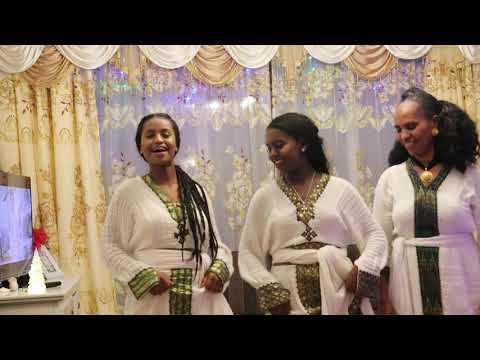 💃😘Ethiopian music mebrahtu hadush and dance Eritrean 👩‍👧‍👧family
