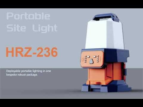 PORTABLE SITE LIGHT HRZ 236