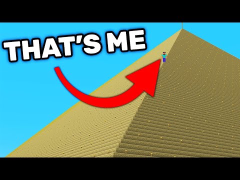 I Built The Great Pyramid Of Giza In Survival Minecraft