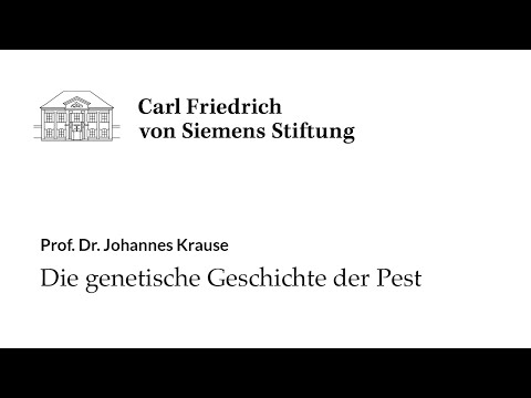 Johannes Krause: "Die genetische Geschichte der Pest"