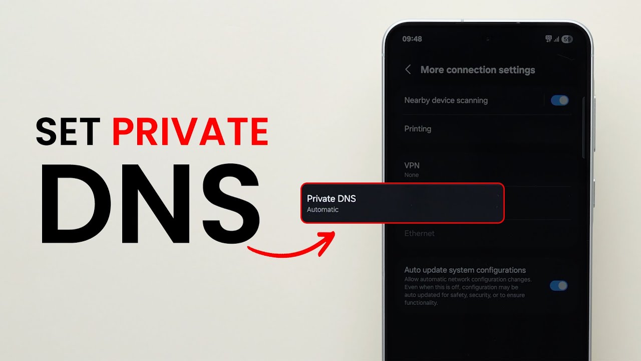 How to Set Private DNS on Android?