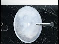 Carrara White Marble Natural Stone Oval Vessel Sink (W)16" (L)21" (H)6"