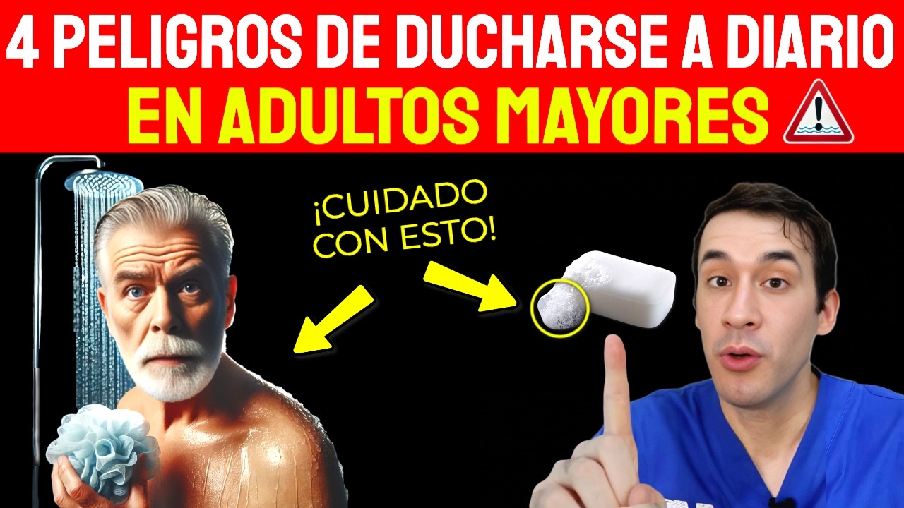 ¡Revelado! ¿Con Que Frecuencia deben REALMENTE Ducharse los Mayores?