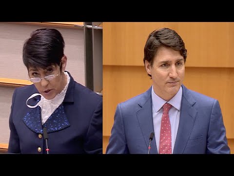 You are a disgrace! Canada PM Trudeau savaged by German MEP at EU Parliament