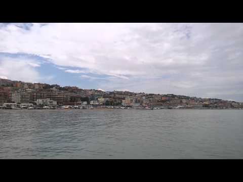 Treno Intercity 534 in transito a Palombina