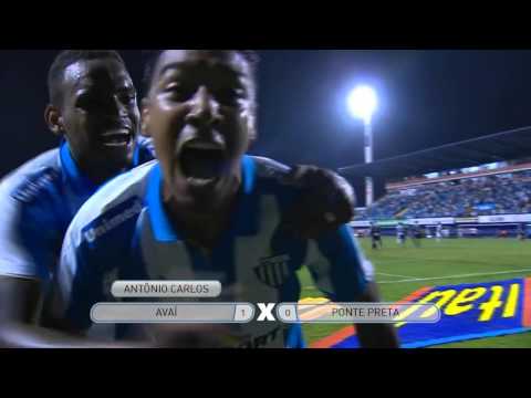 Gols - Brasileirão: Avaí 1 x 0 Ponte Preta