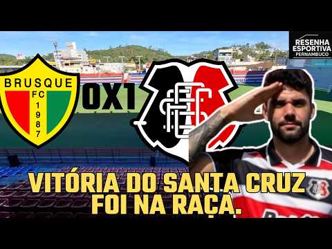VITÓRIA DO SANTA CRUZ, BRUSQUE 0X1 SANTA CRUZ.