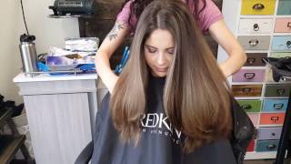 How to balayage dark hair without brass or orange!