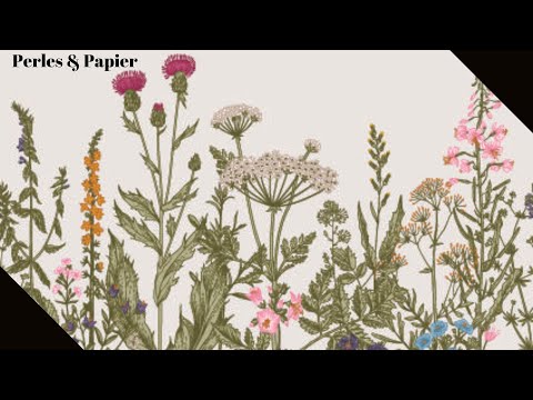 Présentation. Scrapbooking. Album photos "Spring" de Craft Sensation.