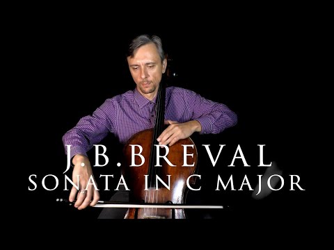 J.B. Breval Sonata in C Major Mov.1 Suzuki Cello Book 4 Practice with Cello Teacher