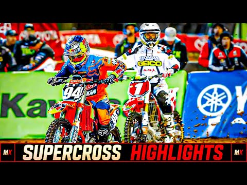 ELI TOMAC VS KEN ROCZEN - 2013 SUPERCROSS