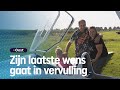 Terminale Edwin maakt laatste zweefvlucht met dochter | RTV Oost