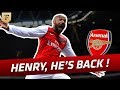 Thierry Henry : le retour de la légende à Arsenal (2012)