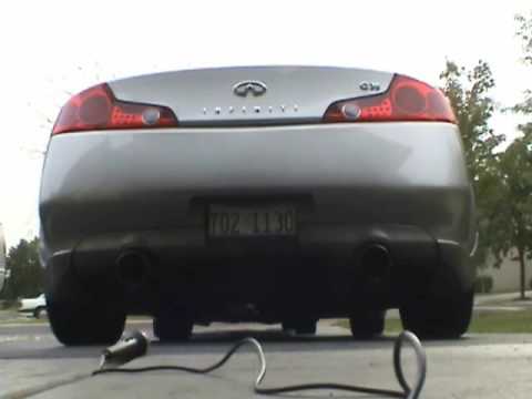 G35 Coupe Borla CatBack Exhaust
