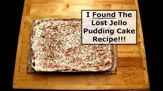 Jello Pudding Cake - Bringing Back A Classic Favorite