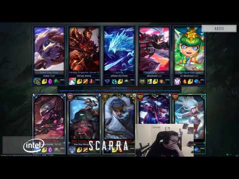 Scarra as Swain vs Anivia Mid Patch 8.3 Ranked Gameplay