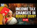 Income Tax Slabs News LIVE I Income Tax In Budget 2025 I Income Tax News LIVE I Direct Tax News
