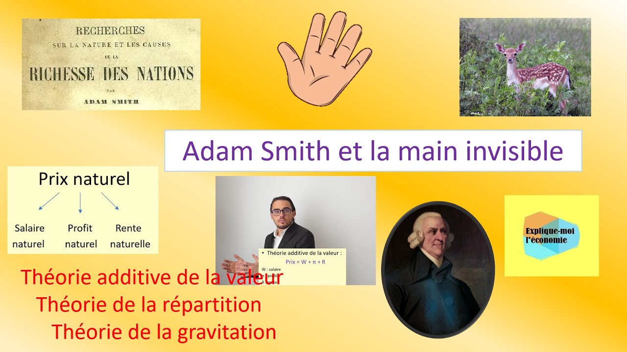 Adam Smith (3) : De la formation des prix à la théorie de la gravitation : La main invisible