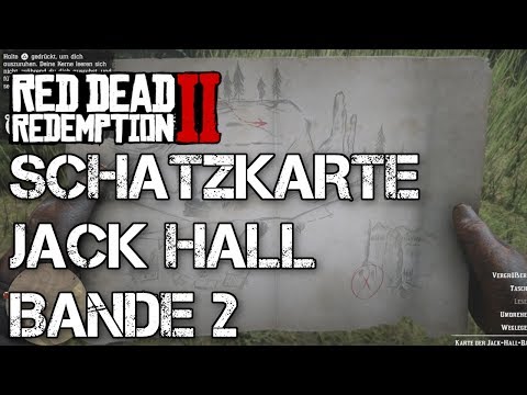 Red Dead Redemption 2 - Schatzsucher Karte der Jack Hall Bande Schatzkarte 2 Guide