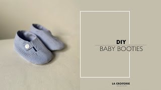 DIY Baby Shoes | How to sew at home baby booties | Easy sewing